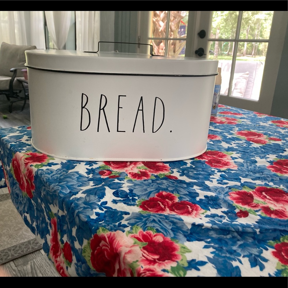 An antique collectable farmhouse breadbox